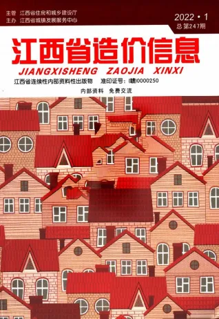 江西2022年1月信息价