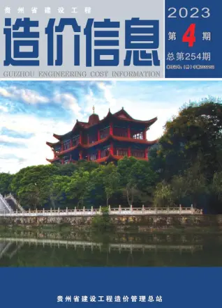 2023年4月贵州造价信息