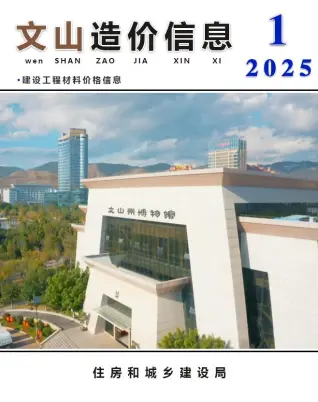 文山2025年1月造价信息