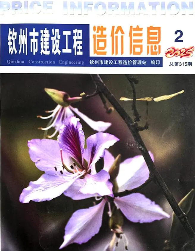 钦州市2025年2月造价信息PDF期刊