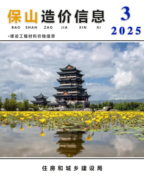保山市2025年3月信息价PDF扫描件