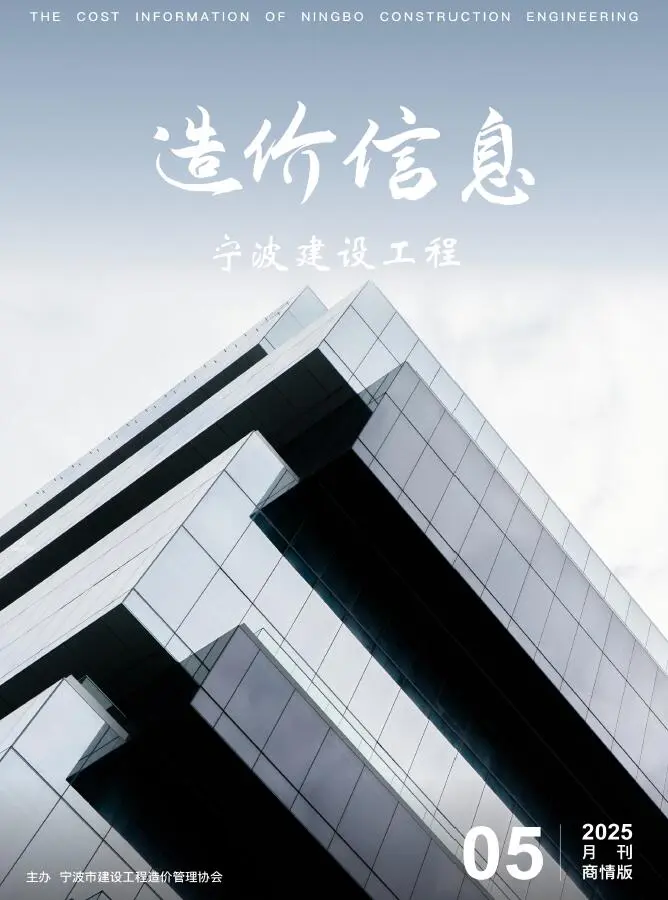 2025年5月商情版造价信息PDF期刊
