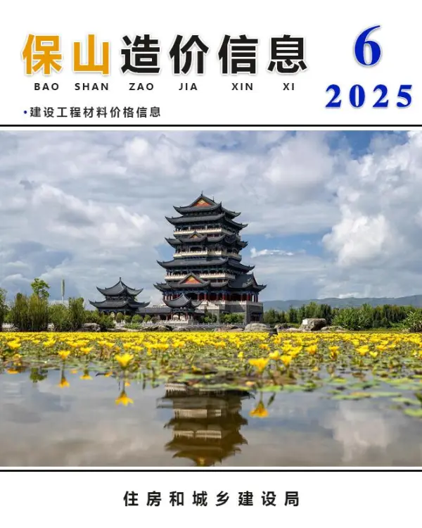 保山市2025年6月信息价PDF扫描件