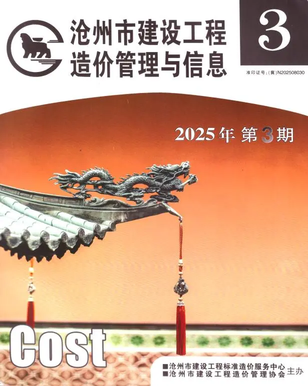 沧州市2025年5、6月第3期造价信息PDF期刊