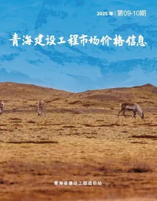 2025年10月青海造价信息