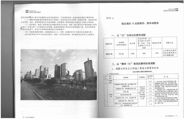 四川省2016年5期信息价PDF扫描件