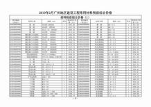 广州2019年2期造价信息电子版