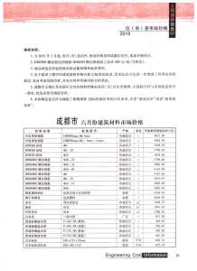 成都2019年7期造价信息电子版