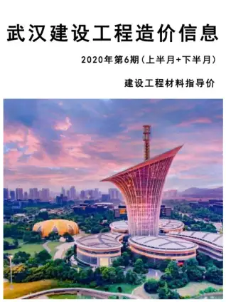 武汉市2020年第6期造价信息PDF期刊