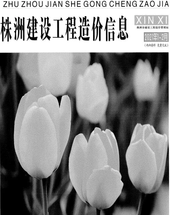 株洲市2021年1期信息价PDF扫描件